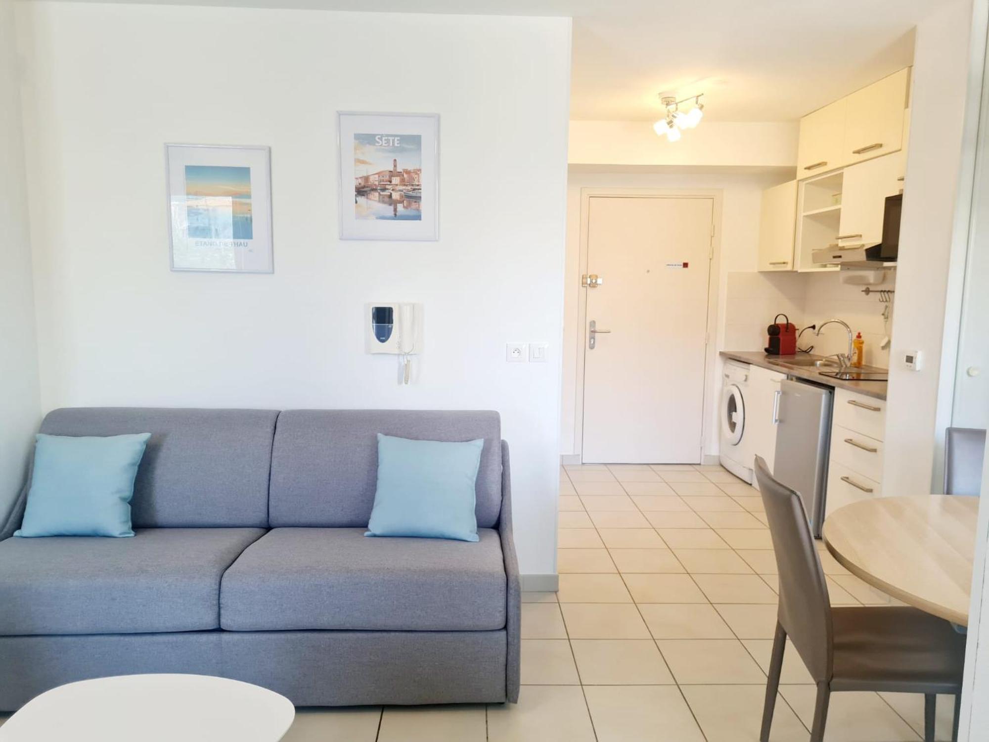 Studio A La Mer Avec Piscine Sète Kültér fotó