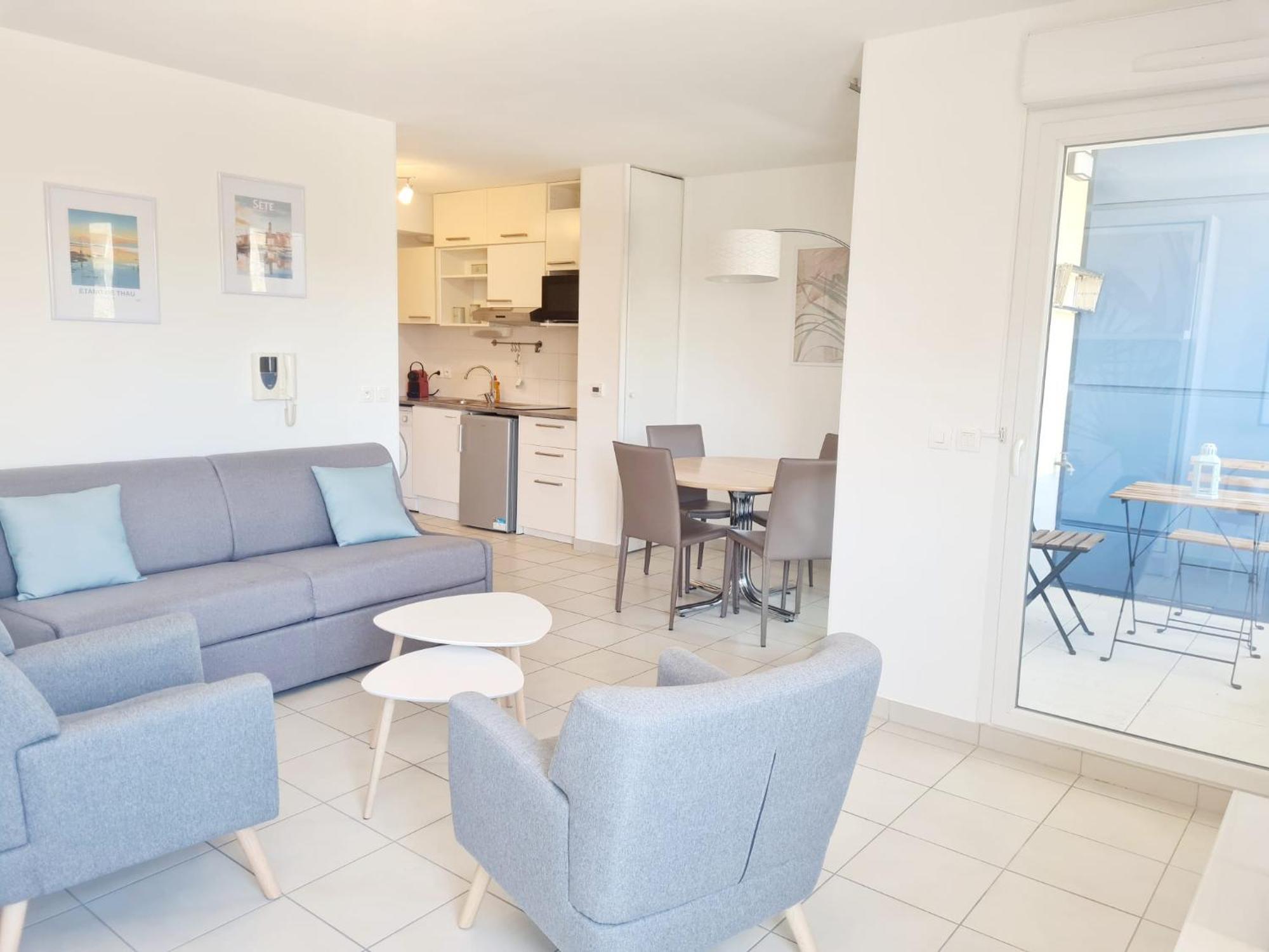 Studio A La Mer Avec Piscine Sète Kültér fotó